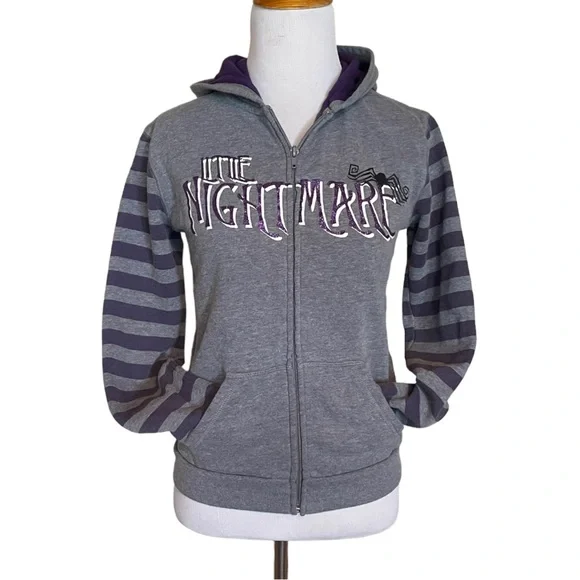 Disney Parks Jack Skellington hoodie Little Nightmare Before Christmas - Picture 4 of 12